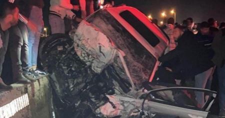 مصرع مواطنين وإصابة 5 في حادث سير مروع شرق بيت لحم